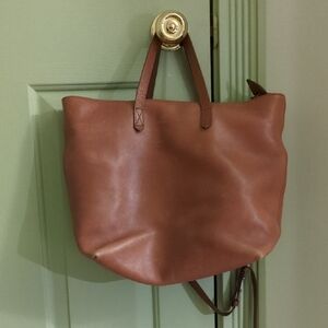 Madewell Tan Leather Tote